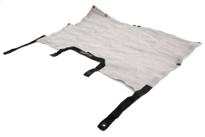 Jeep JK 4dr Spiderwebshade Bikini Top Grey Jeep Unlimited Rubicon 2007 2018 JKINI 4DGREY