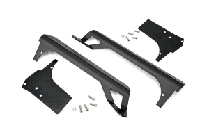 Rough Country 50in LED Light Bar Upper Windshield Mounting Brackets  - TJ/LJ