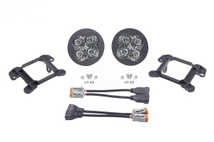 Diode Dynamics SS3 Sport LED Fog Light Kit, White - Pair - JT OverLand/Rubicon w/ Plastic Bumper