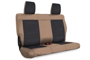 PRP Rear Seat Cover, Black/Tan - JK 4dr 2007-10
