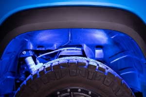 Diode Dynamics Stage Series Single-Color LED Rock Light - Blue, M8, 4-pack