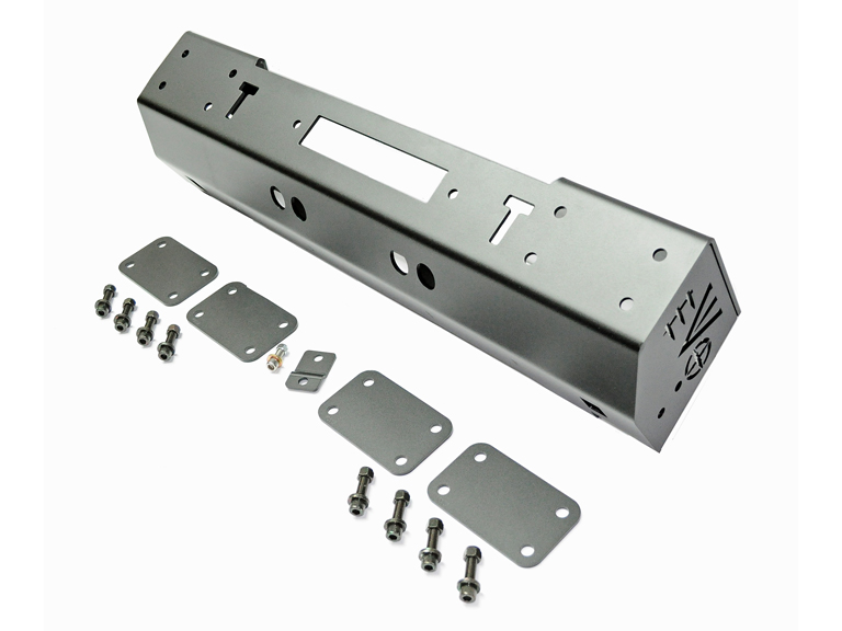 EVO Manufacturing Quarter Pounder Front Bumper Bare - JK
