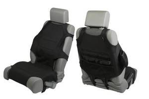 Rugged Ridge Front Seat Vests Black - JT/JL/JK