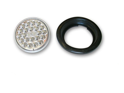 Poison Spyder LED Back-Up Light Clear 2.5in