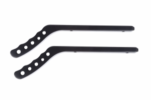 Rugged Ridge Rear Grab Handles - Pair, Black - JK