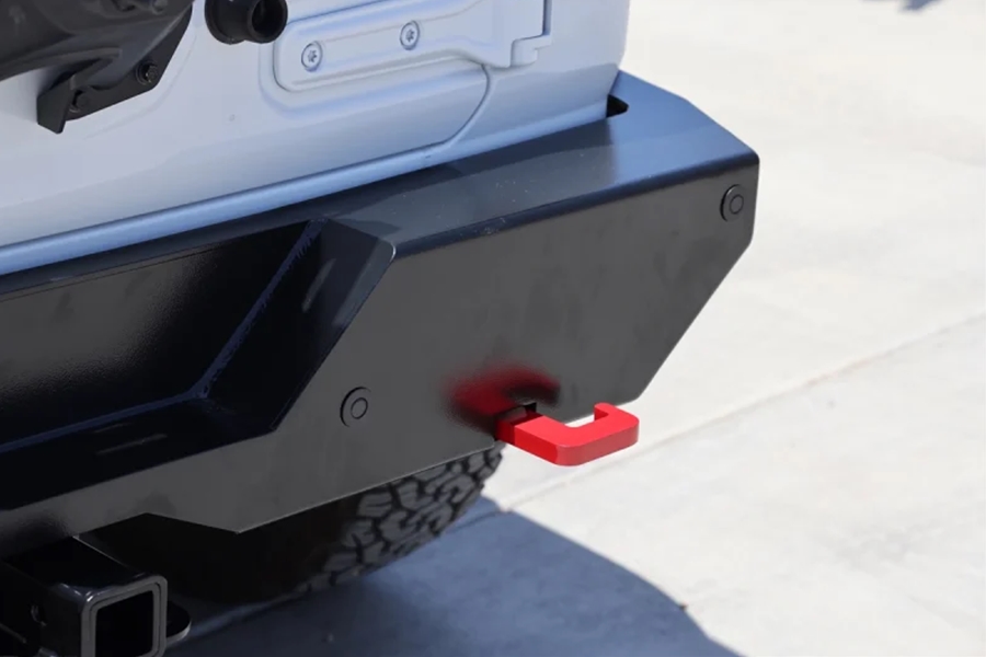 Rock Hard 4x4 Patriot Series Aluminum Rear Bumper   - JL 