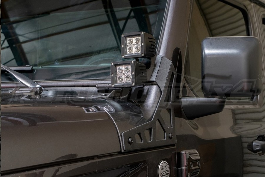 Dv8 Offroad Dual A Pillar Pod Led Light Mount