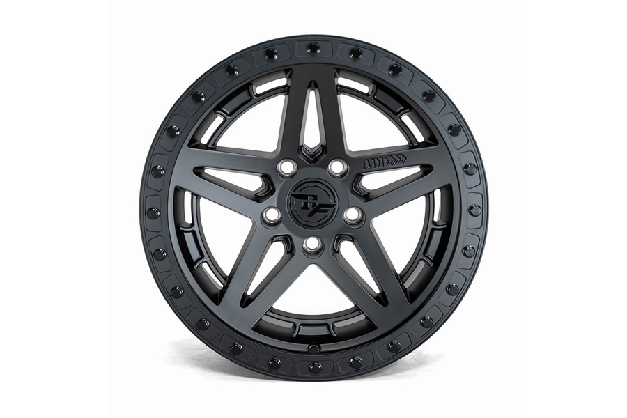 Addictive Desert Design Rock Fighter Matte Black Wheel, 17x9 5x5 - JT/JL/JK