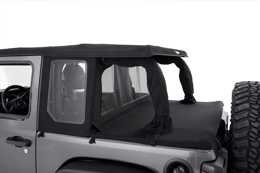 Bestop Halftop Conversion Kit - Black Twill - JL 2Dr