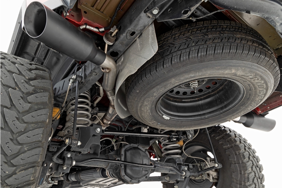 Rough Country Performance Cat-Back Exhaust System - JT 3.6L