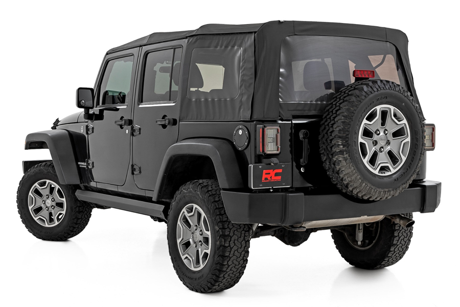 Rough Country Power Running Boards   - JK 4dr