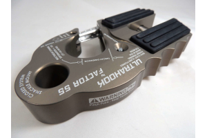 Factor 55 Ultrahook Winch Hook, Gray 