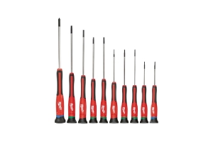 Milwaukee Tool 10pc Precision Screwdriver Set