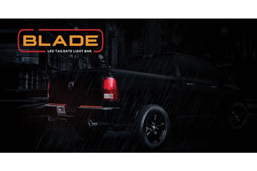 Putco 18in Red/White Split Blade LED Tailgate Light Bars - Pair  - JL/JK and RAM 1500 2019+