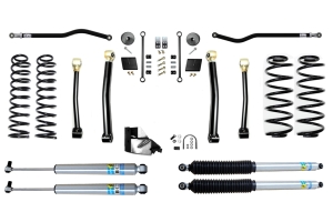 Evo Manufacturing 4.5in Enforcer Stage 3 PLUS Lift Kit w/ Bilstein Shocks - JL 4Dr