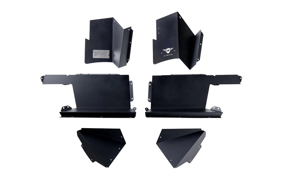 Combat Off Road  Aluminum Battle Ready Inner Fender Liners – Rear Only - JT