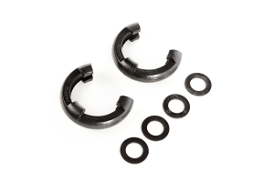 Rugged Ridge 7/8inch D-Ring Shackle Isolator Kit Black