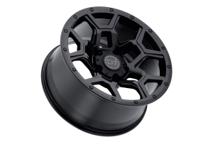 Black Rhino Overland Wheel, 17x9.5 5x5 - Matte Black - JT/JL/JK