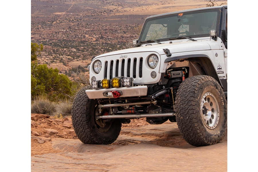 Savvy Offroad Legacy 6061 Front Bumper, No Hoop - Bare - JK 