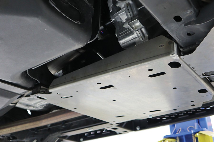 LoD Offroad BLACK OPS Transfer Case Skid Plate - Bare Steel - Bronco 2021+