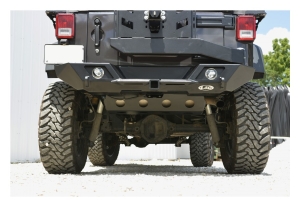 LOD Destroyer Rear Skid Plate - Black Texture - JK