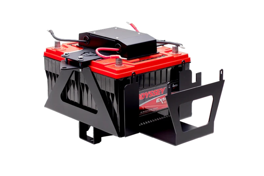 Genesis Offroad OMEGA Dual Battery System w/ RedArc Alpha Charger - JK 3.6L / 3.8L