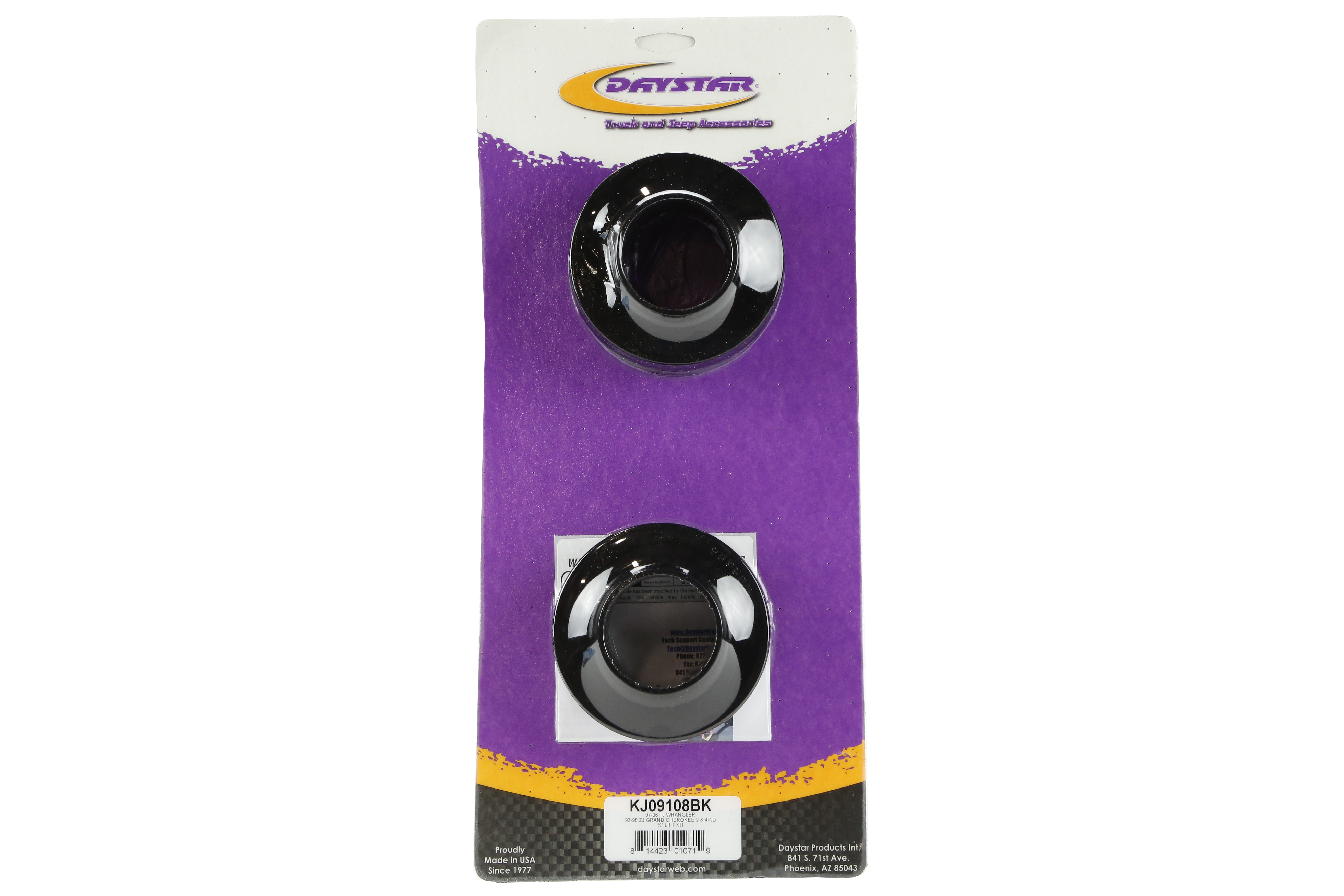 Daystar .75in Comfort Ride Coil Spring Spacers Kit  - LJ/TJ/ZJ