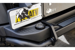 AEV Rear Bumper w/out Tire Carrier Black - JK