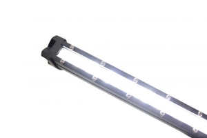 Race Sport Lighting 38in 5w LoPro Ultra Slim LED Light Bar with Amber Marker and Running Light Function 180w - Includes Rocker Switch Harness