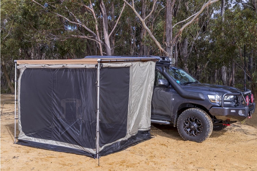 ARB 8.2ft Awning w/ LED Light Strip and Awning Room Package