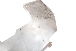 Fishbone Offroad Front Inner Fenders - Raw Aluminum  - JT/JL 