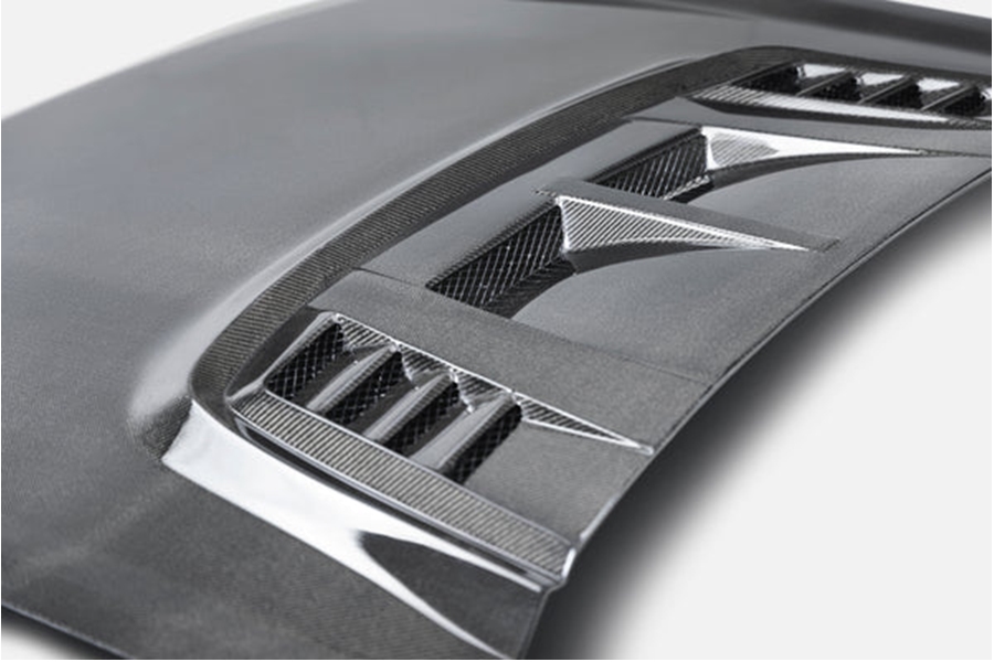 Anderson Composites Type-RT Carbo Fiber Hood - Bronco 2021-2023