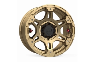 Teraflex Nomad Split Spoke Off-Road Wheel, 17x8.5 6x5.5 - Bronze - Bronco 2021+