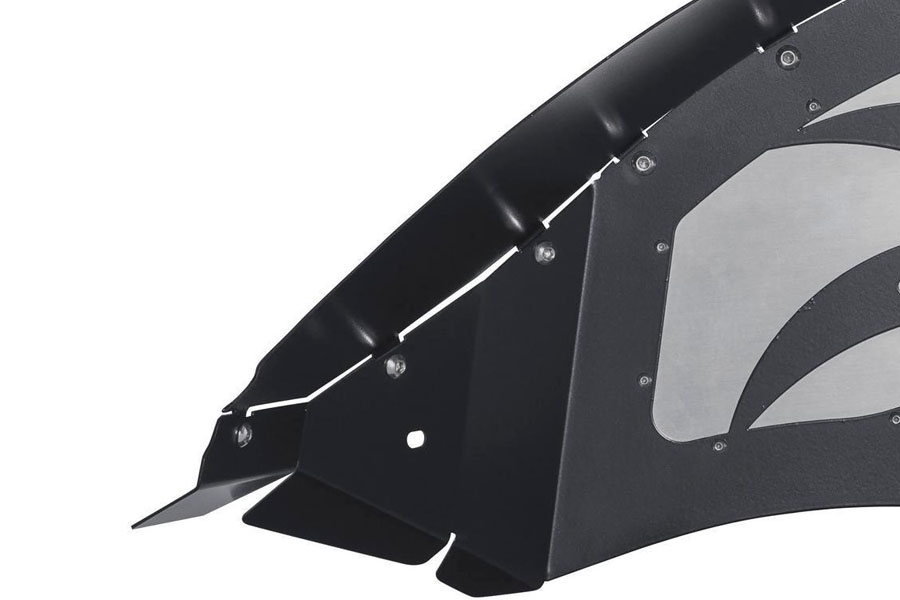 Poison Spyder Rear Inner Fender Liners - Black - JL/JT