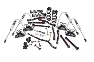 JKS 3.5in J-Krawl Lift Kit w/ Fox 2.0 Remote Reservoir Shocks (Flex End) - JK 2Dr 