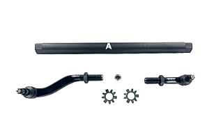 Apex Chassis 2.5 Ton Drag Link Kit, Black Aluminum - Yes Flip - JT/JL 