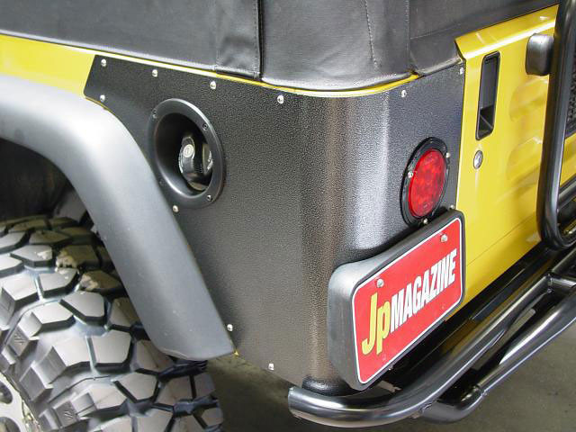 Poison Spyder Trail Corners Black - TJ