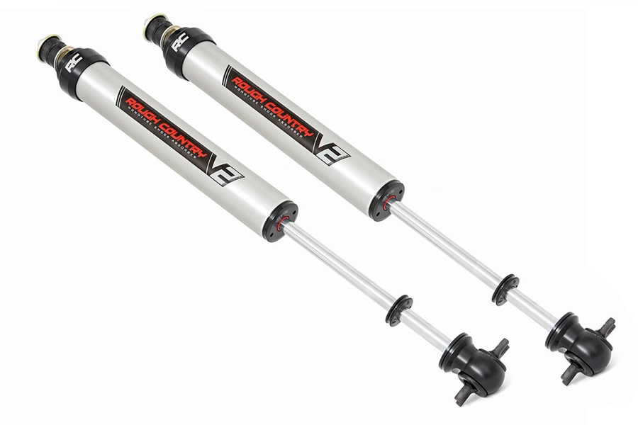 Rough Country V2 Front Shocks, Pair - 1-3in Lift - TJ 