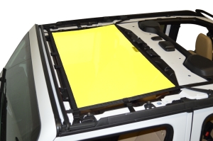 Dirty Dog 4x4 Sun Screen Front - Yellow - JL