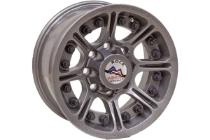 Hutchinson Rock Monster Beadlock Wheel 17x8.5 8x6.5 Argent