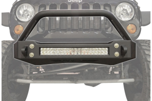 Ace Engineering Pro Series Front Bumper w/Bull Bar and Double Row Lifetime LED Combo - JK