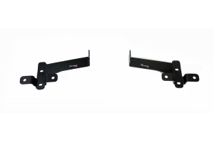 Quake LED Dual Pod & Single 20in Light Bar Hood Hinge Mount - JL/JT