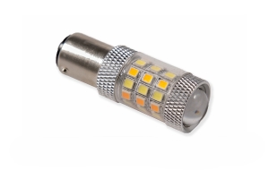 Diode Dynamics 1157 HP24 Dual-Color LED Bulb - Cool White/Amber, Single 