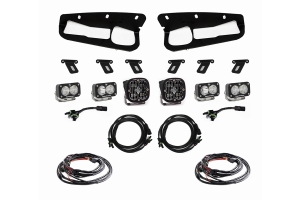 Baja Designs Clear SAE Fog Pocket Kit   - Bronco 2021+