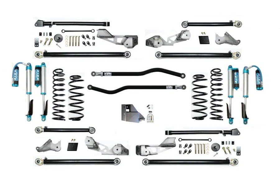 EVO Manufacturing 4.5in High Clearance Plus Long Arm Lift Kit w/ King Shocks ( Part Number: 3056DPK)