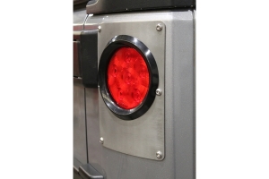 Motobilt Round Tail Light Conversion Kit - Bare - JK