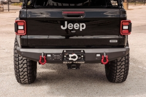 Road Armor Stealth Rear Winch Bumper - Textured Black