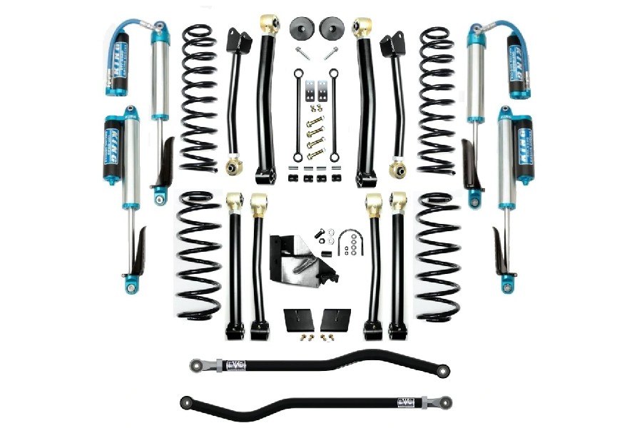 EVO Manufacturing 4.5 Enforcer Lift Kit Stage 4 w/King 2.5 Shocks ( Part Number: 3054S4DK)