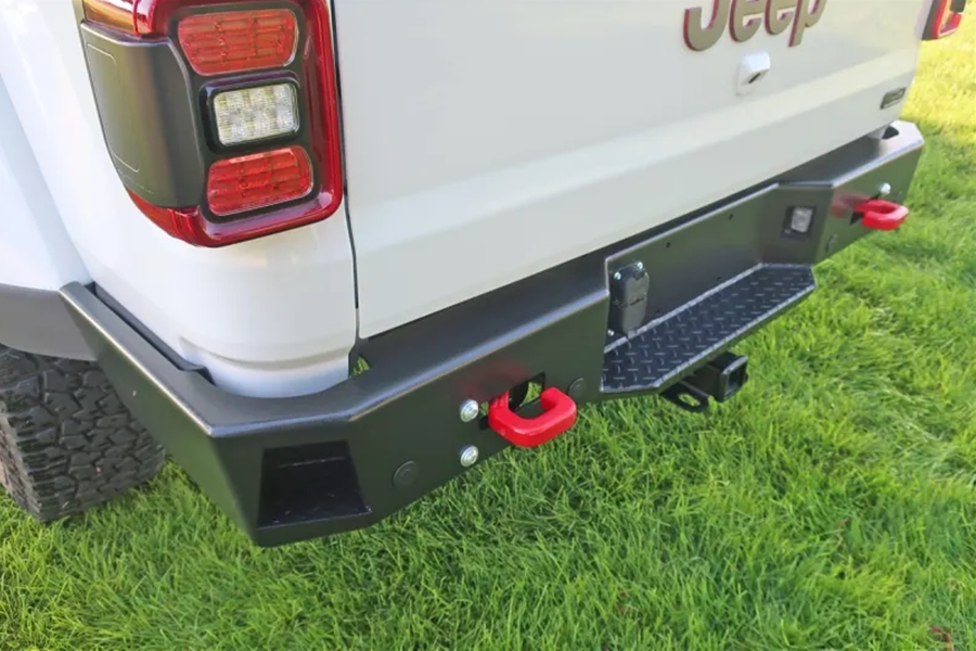Rock Hard 4x4 Patriot Series Rear Aluminum Bumper - JT