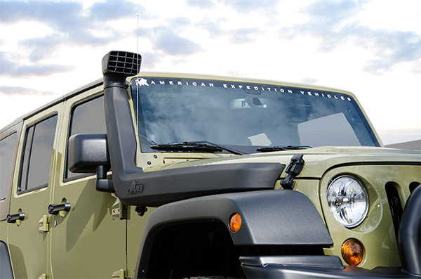 AEV Snorkel Kit w/ Ram Air Intake - JK 2012+